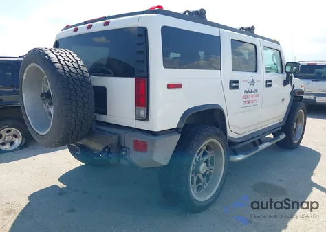 2006 Hummer H2 Suv z USA, uszkodzony, nr VIN 5GRGN23UX6H107625